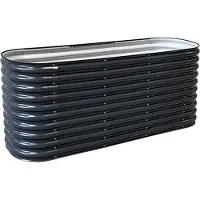 Osoltus Hochbeet Gartenbeet Pflanzbeet aus Metall BIG 195 x 60 x 80 cm