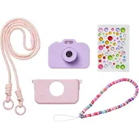 Lalarma Kamera - Star - Pink/Lila - - One Size - Spielzeug