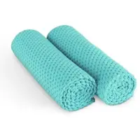 Bestlivings Microfaser Geschirrtuch Double Face 60 x 40 cm 8er Pack Türkis