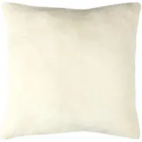 Bestlivings Dekokissen Kuschel Kissenbezug mit Reißverschluss 45 x 45 cm Champagner