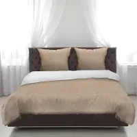 Bestlivings Bettwäsche 2-tlg "Cashmere Touch" ( Beige/Taube ) - - 1 Bettbezug 135x200cm + 1 Kissenbezug 80x80cm Bettdecken Set Reißverschluss