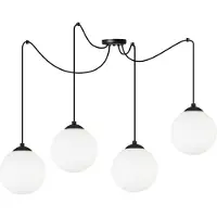 Light11 HOME Deckenhängelampe Spider Ball Schwarz Led 15Cm