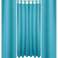 Bestlivings Dekoschal Ellen Schlaufen, 140x175 cm - Türkis