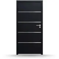 FM Türen NBT56 Modell 02 1000 x 2100 Anthrazit Rechts