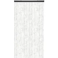 Bestlivings Flauschvorhang Sondergröße - Breite: 140cm - Länge: 250cm, Weiß