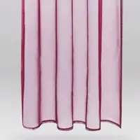 Bestlivings Dekoschal Noella Schlaufe Voile 2er Pack 140 x 175cm bordeaux - beere