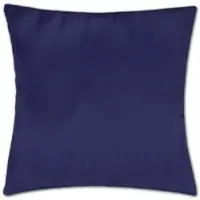 Bestlivings Kissenhüllen 40x40 Alessia blau - royalblau mit Füllung