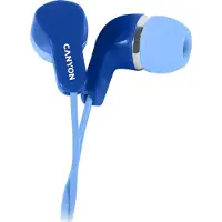 Canyon CNS-CEPM02BL, Kabelgebunden, Anrufe/Musik, 20 - 20000 Hz, Kopfhörer, Blau
