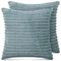 Bestlivings Sofakissen Cord Optik Graugrün 45 x 45 cm 2er Pack