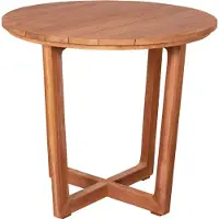 Mr. Deko Gartentisch Retford Teak Rund 85 cm