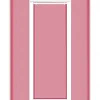 Bestlivings Schiebegardine Elena 3er Set ( 143 ) - Himbeere