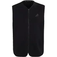 Adidas Herren Weste City Tech 3-Streifen Fleece-Weste