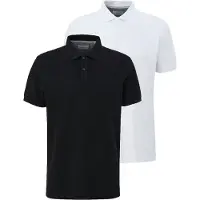 s.Oliver Herren Poloshirt, 2er Pack - Basic, Polokragen, Baumwolle, einfarbig