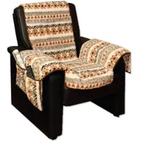 Bestlivings Sesselschoner Lammflor 147 x 147 cm Beige Gemustert