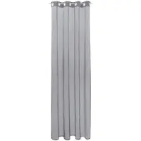 Bestlivings Ösenschal Noella Transparent 140x245cm, Farbe: grau - lichtgrau