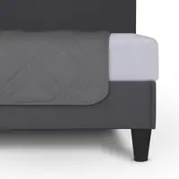 Bestlivings Tagesdecke Uni 220 x 240 cm Grau