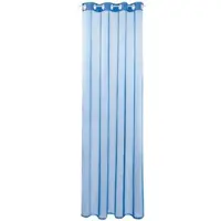 Bestlivings Ösenschal Noella Transparent 140x175cm, Farbe: blau - mittelblau