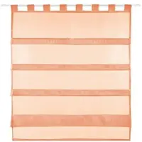 Bestlivings Sky Gardine Raffoptik Schlaufe 90 x 110 cm apricot
