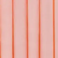Bestlivings Dekoschal Noella mit Universalband Transparent 140x245cm, Farbe: orange - möhre