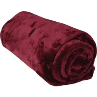 Bestlivings Kuscheldecke Celina 2er Pack Aubergine 90 x 140 cm