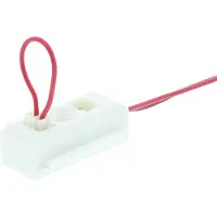 Klemko 2 Poliger Led Anschlusskabel Mit Jumper 2M - 876802 [2 Stück]