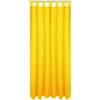 Bestlivings Dekoschal Ellen Schlaufen 140 cm x 245 cm Gelb