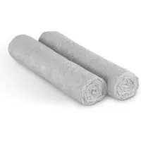 Bestlivings Microfaser Geschirrtuch 65 x 45 cm 8er Pack Hellgrau