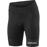 Gonso Damen Fahrradhose Essential Shorts W Schwarz 40