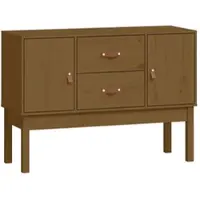 Helloshop26 - Buffet Sideboard Kommode Kleiderschrank Aufbewahrungsm√∂bel Organizer für Küche Wohnzimmer Lounge 110 x 40 x 78 cm 02_0035735