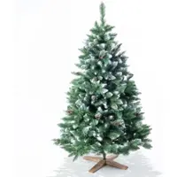 ONBEST Künstlicher Weihnachtsbaum mit Dekoschnee 220cm