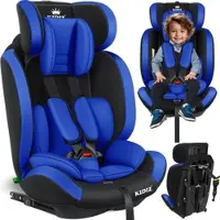Kidiz Autokindersitz Premium Kinderautositz Gruppe 1+2+3, 9-36 kg 5-Punkt-Sicherheitsgurt, Autositz, Kindersitz, Einstellbare Kopfstütze, Mitwachsende Sitzerhöhung 1-12 Jahre, Stabil und Sicher