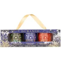 Durance Kerzen Geschenkset 3x75g Am Tannenbaum / Sternschnuppe / Zimt-Orange