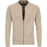 Casamoda Strickjacke Zip Beige