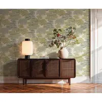 A.S. Création Vliestapete "Cuba II Tropical Garden Trees" Retro floral tropisch leicht strukturiert Stilisiertes Naturmotiv mit dekorativen Bäumen und Tiefe