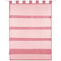 Bestlivings Sky Gardine Raffoptik Schlaufe 80 cm x 110 cm Bordeaux
