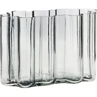 Hubsch Umber Vase Clear - , Transparent, Glas