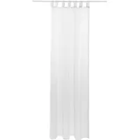 Bestlivings Schlaufenschal Noella Transparent 140x245cm, Farbe: weiß - reinweiß