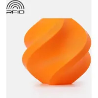 Bambu Lab PLA Basic Filament mit Spule 1kg Kürbis-Orange