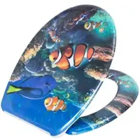 SINOBATH Duroplast Toilettensitz Mit Sanftschließ Funktion UF12-401