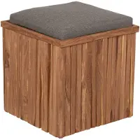 Mr. Deko Teakbox/Hocker Oxford