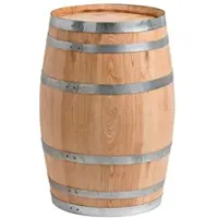 Temesso 100 Liter - Holzfass natur geschlossen als kleiner Stehtisch
