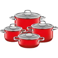 Silit 21.0929.7093 Passion Red Topfset 4-teilig Rot