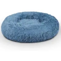 Bestlivings Haustierbett Fluffy Ø70cm Türkis Hundekissen Öko-Tex Hundebett Katzenbett