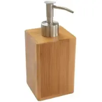 Bagnoxx Seifenspender Flüssigseife 200ml Bambus Braun Pumpspender