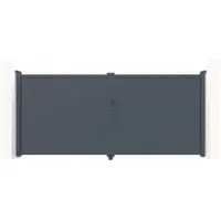 Casanoov Doppelflügeltor Aus Aluminium Eiger 300x180cm Grau