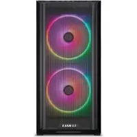 Lian Li Lancool 216R-X, Midi Tower, PC, Schwarz, ATX, EATX, micro ATX, Mini-ITX, Stahl, Gehärtetes Glas, Multi