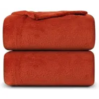 Bestlivings Kuscheldecke Mikrofaser Flausch 220x240cm - Terrabraun