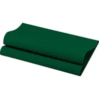 Duni 144x Bio Dunisoft Serviette 40 x 40 cm Jägergrün