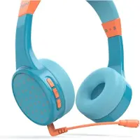 Hama Bluetooth Kinder Kopfhörer On-Ear mit 85dB Limit, 48h Akku, Mikrofon & Multipoint, verstellbar, robust, ideal für Kinder und Teenager alltagspluspr