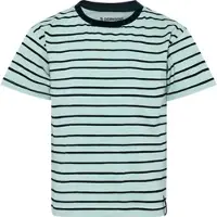 Didriksons Mynta T-Shirt, Le Rand Multi Blue, 140